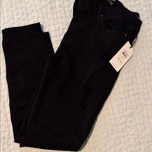 7 For All Mankind Black Skinny Jeans - Women